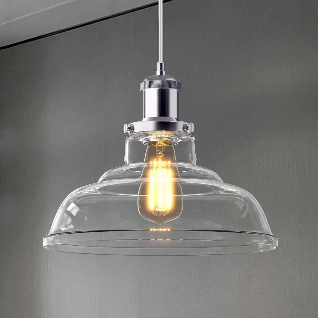 Fortune Antique Glass Pendant Light