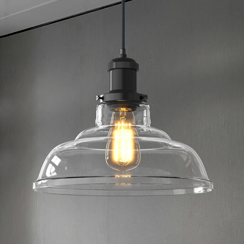 Fortune Antique Glass Pendant Light