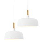 Mort White Glass Pendant Light