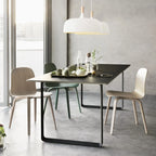 Mort White Glass Pendant Light