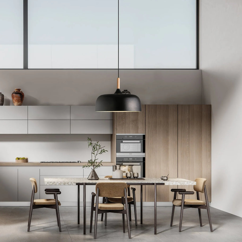 Mort White Glass Pendant Light