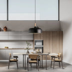 Mort White Glass Pendant Light