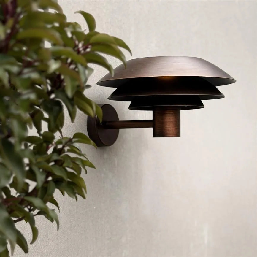 Antique Copper Outdoor Wall Light