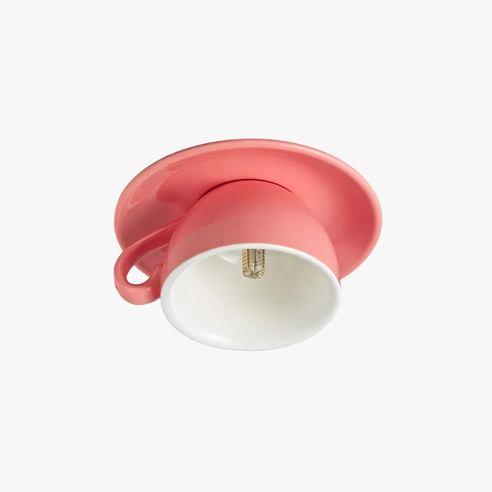 Valentina Ceramic Cup Ceiling Light