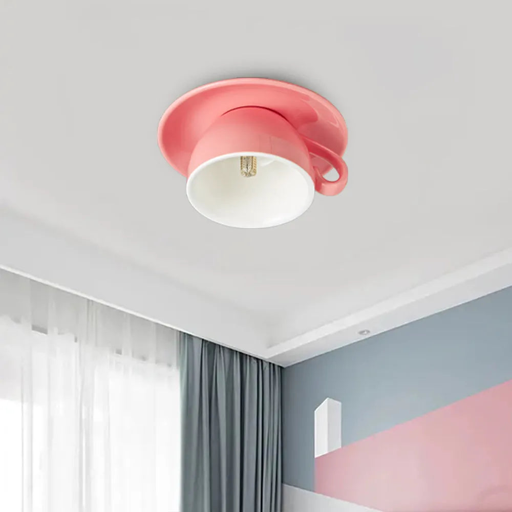 Valentina Ceramic Cup Ceiling Light