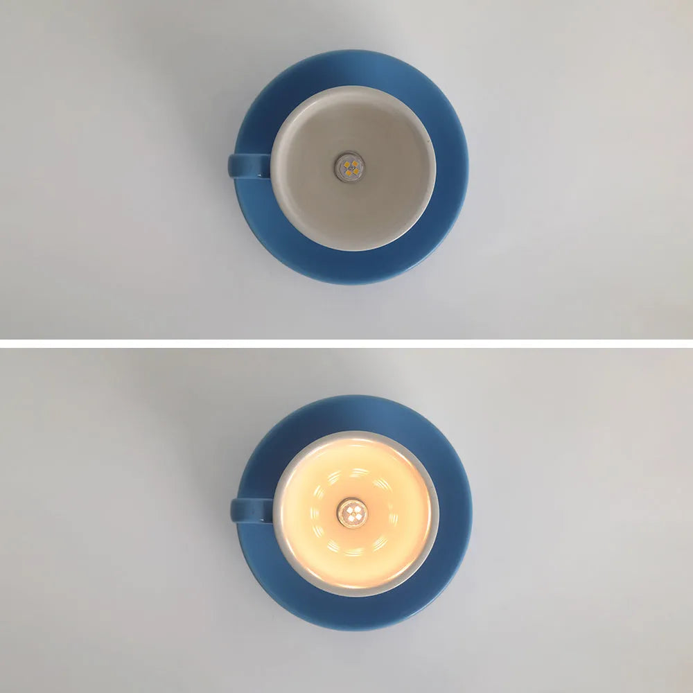Valentina Ceramic Cup Ceiling Light