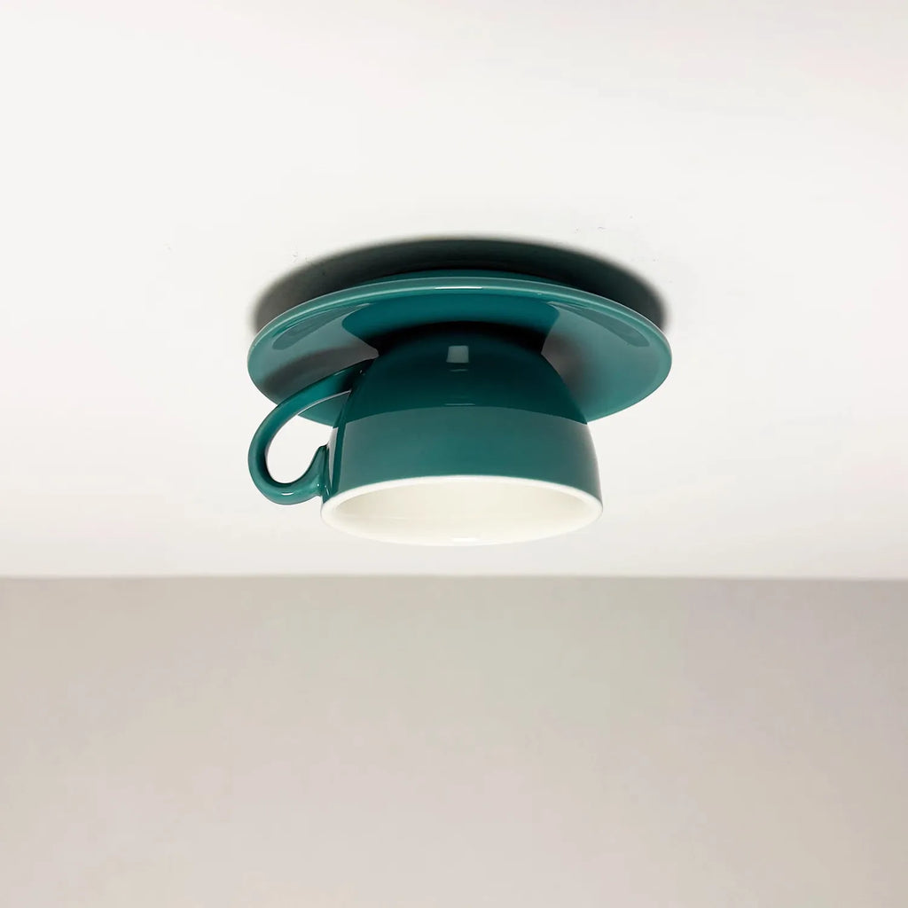 Valentina Ceramic Cup Ceiling Light