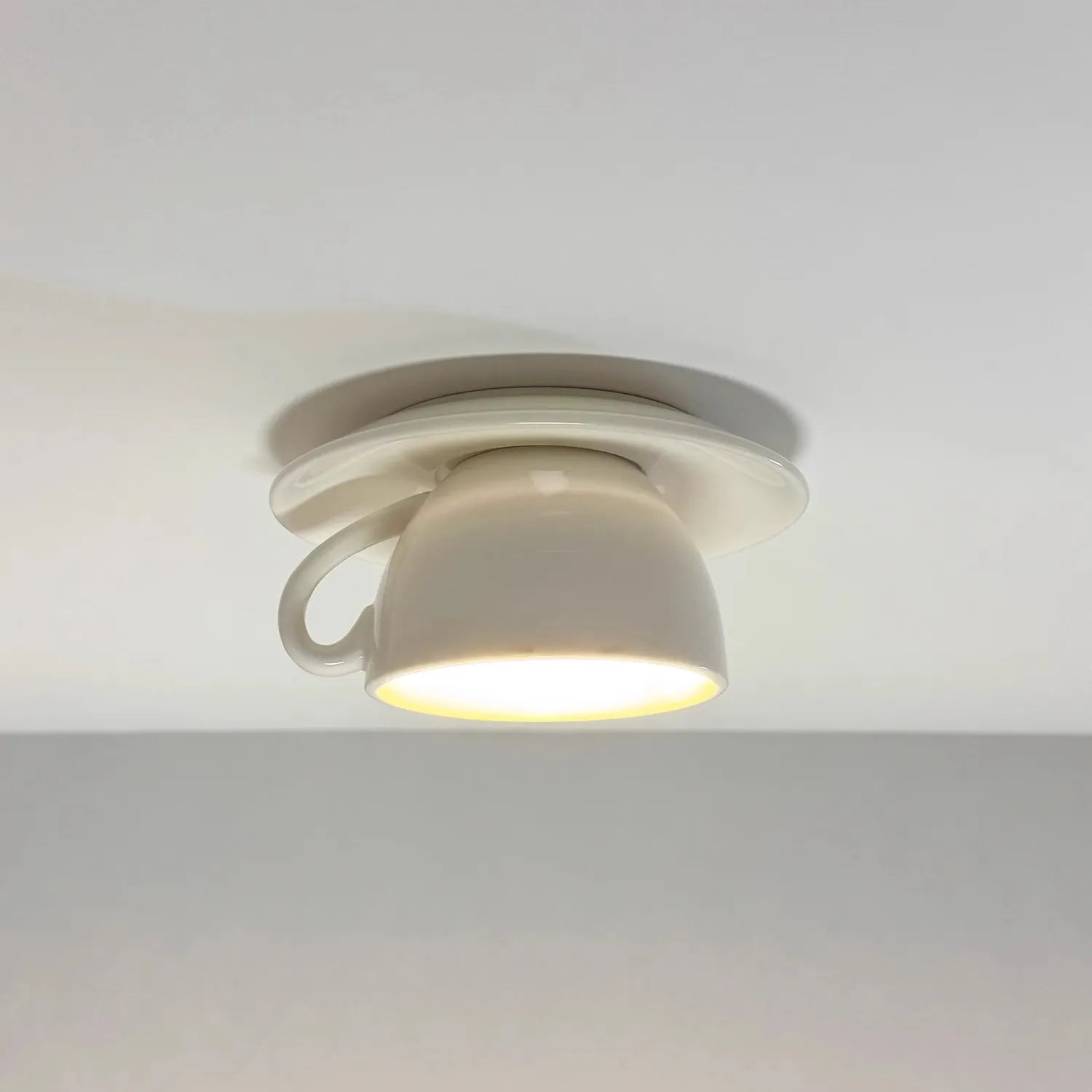 Valentina Ceramic Cup Ceiling Light