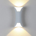 Ray Curved LED Outdoor Wall Light