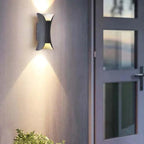 Ray Curved LED Outdoor Wall Light