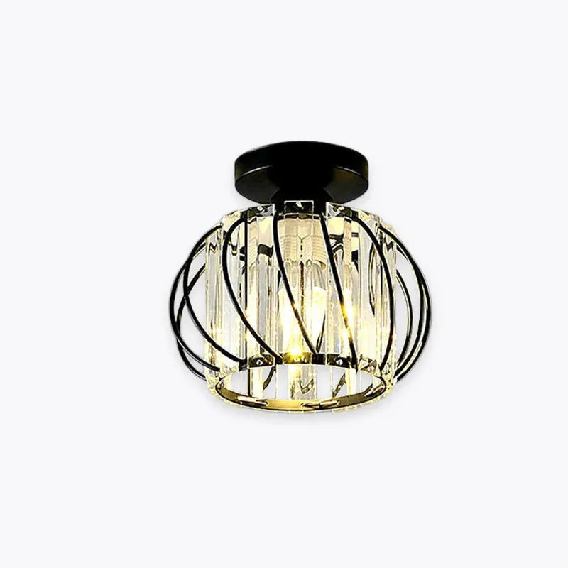 Arisha Crystal Globe Ceiling Light