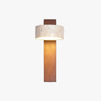 Jovan Travertine Wood Wall Light