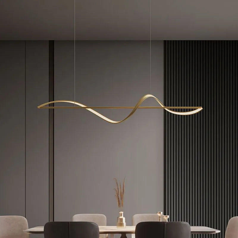 Linear Halo LED Pendant Light