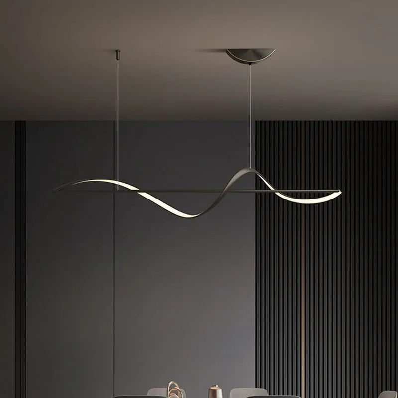 Linear Halo LED Pendant Light