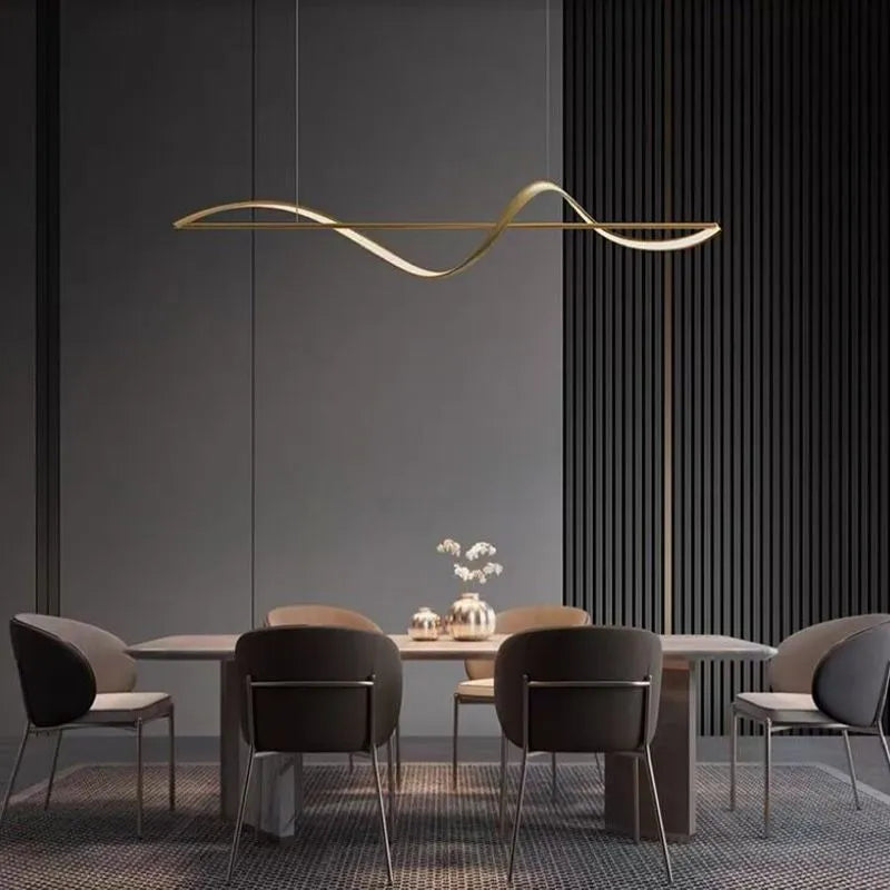 Linear Halo LED Pendant Light