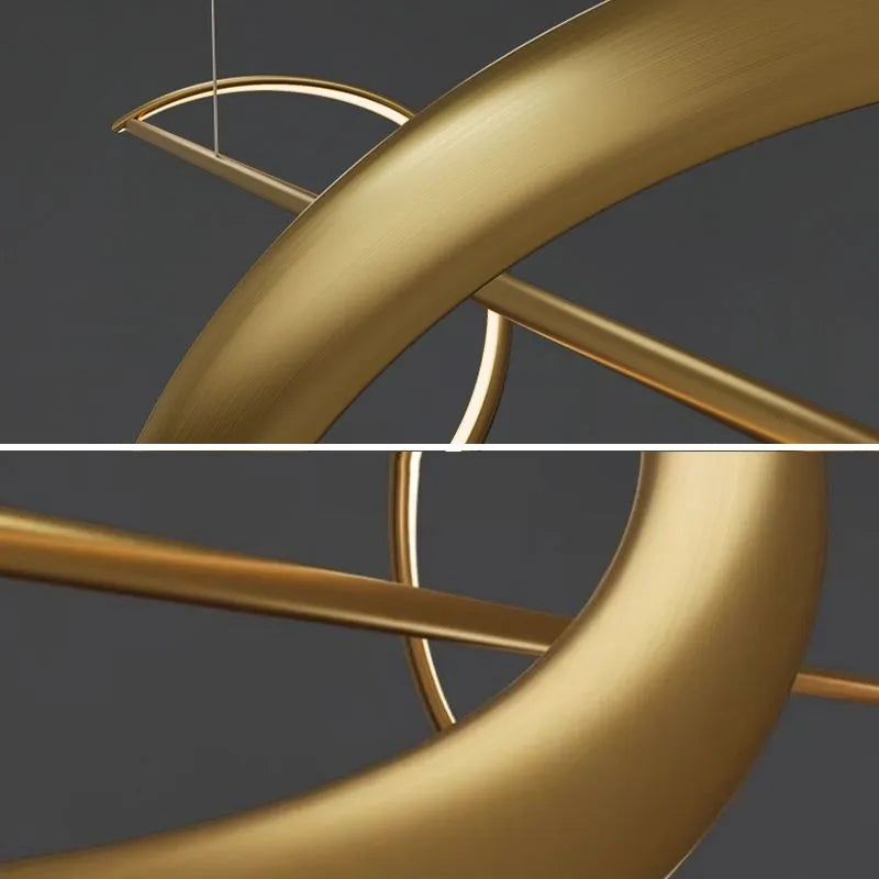 Linear Halo LED Pendant Light