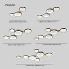 Muto Wooden Halo LED Ceiling Light