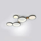 Muto Wooden Halo LED Ceiling Light