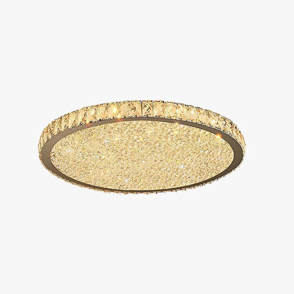 Kristy Crystal Amber Ceiling Light