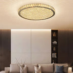 Kristy Crystal Amber Ceiling Light