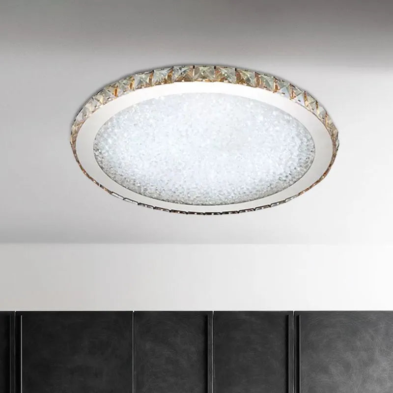 Kristy Crystal Amber Ceiling Light