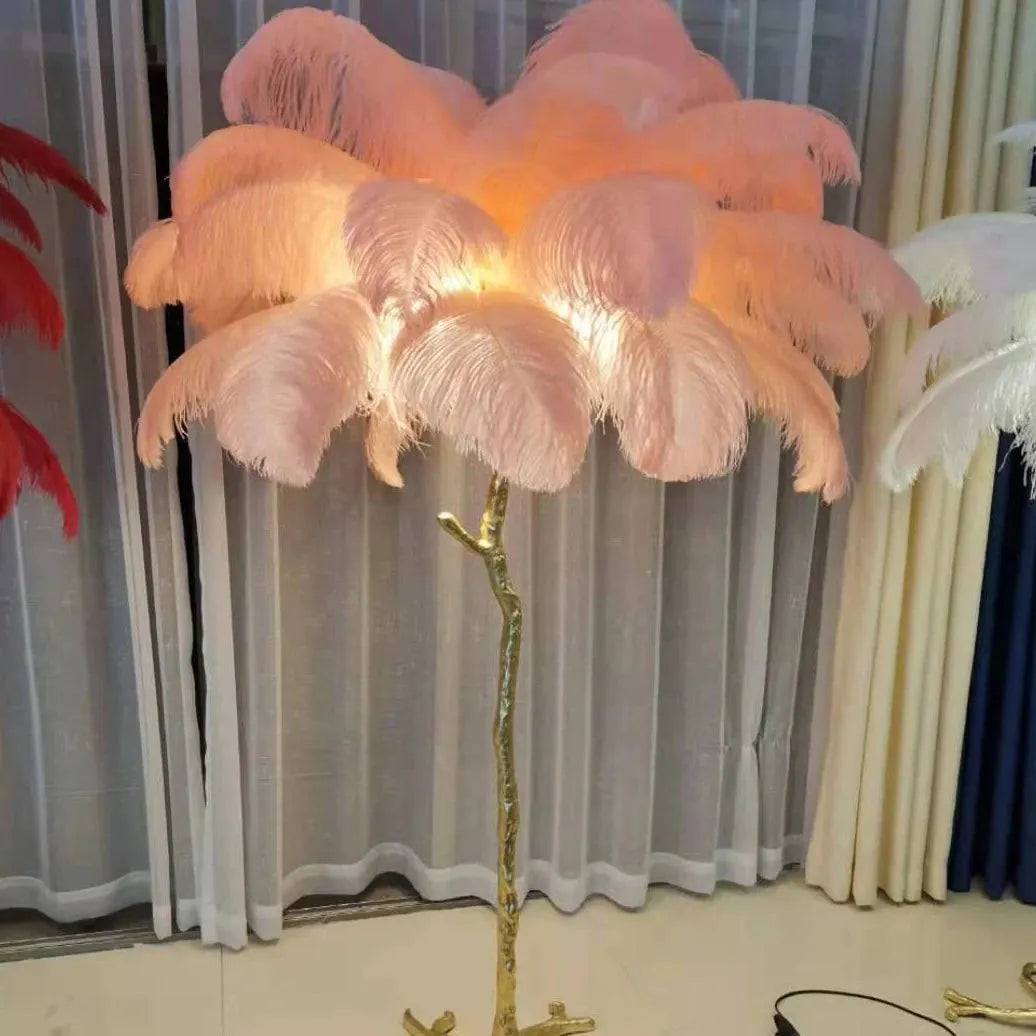 Omoore Feather LED Floor Lamp