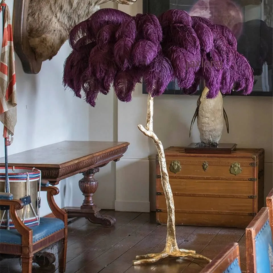 Omoore Feather LED Floor Lamp