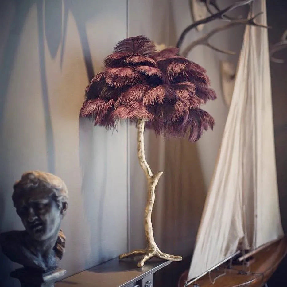 Omoore Feather LED Floor Lamp