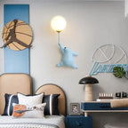 Bear-Shaped LED Wall Light