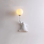 Bear-Shaped LED Wall Light