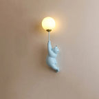 Bear-Shaped LED Wall Light