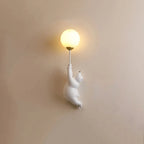 Bear-Shaped LED Wall Light