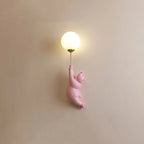 Bear-Shaped LED Wall Light