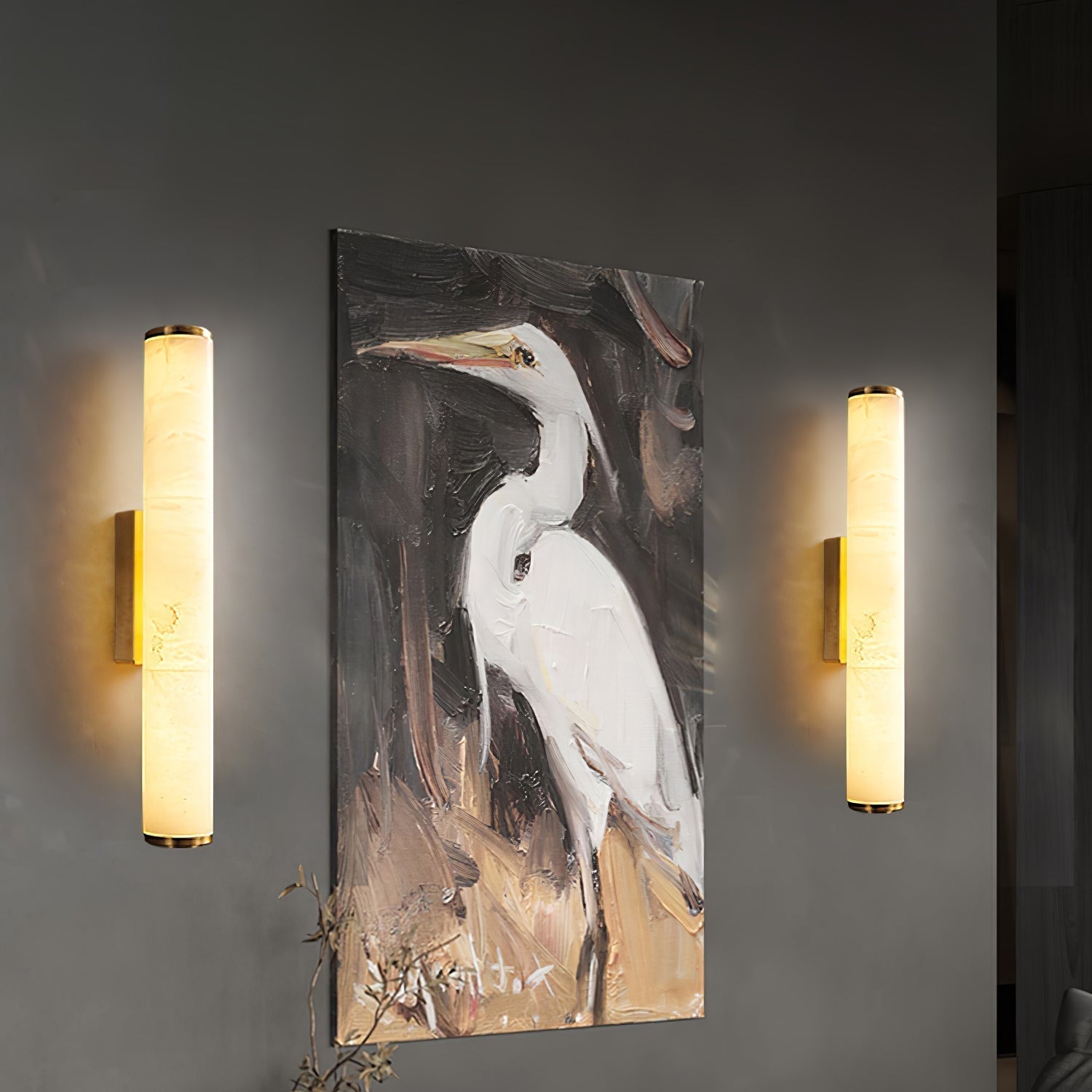 Spanish Marble LED Wall Sconce