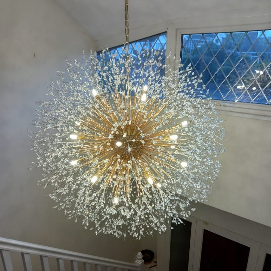 Large 20-Light Sputnik Chandelier