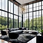 Large 20-Light Sputnik Chandelier