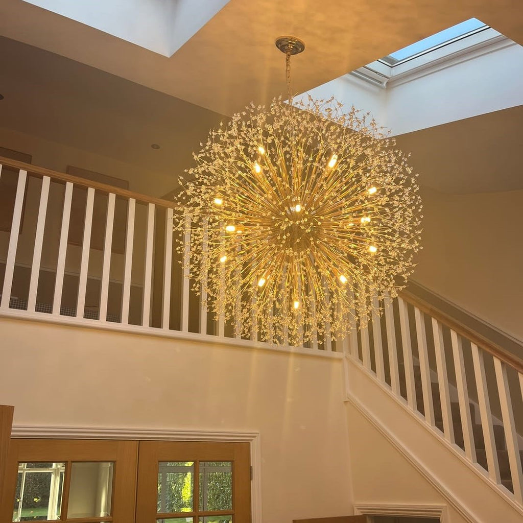 Large 20-Light Sputnik Chandelier