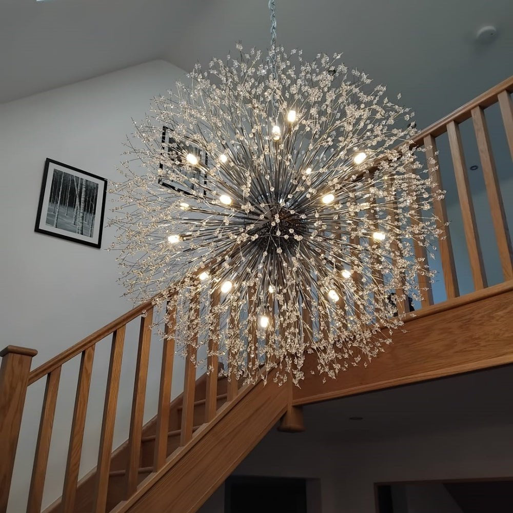 Large 20-Light Sputnik Chandelier
