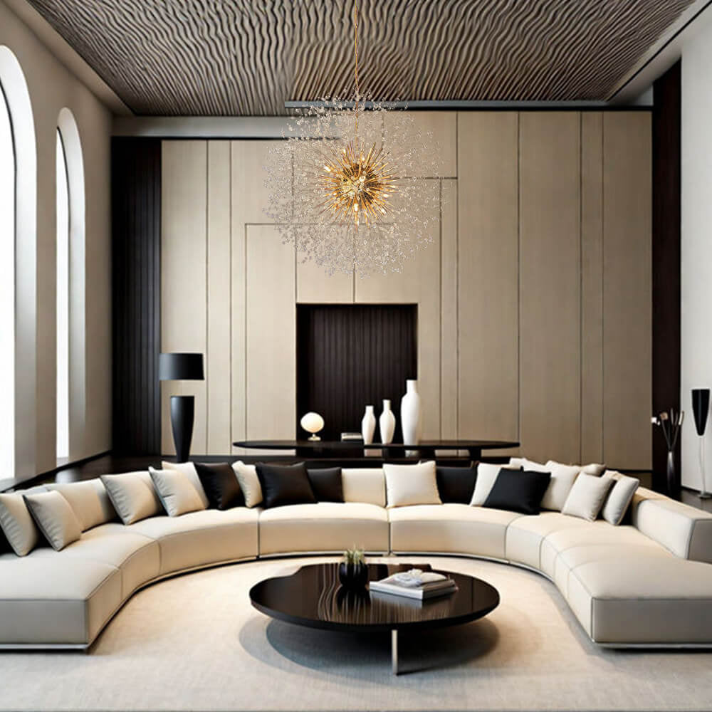 Large 20-Light Sputnik Chandelier