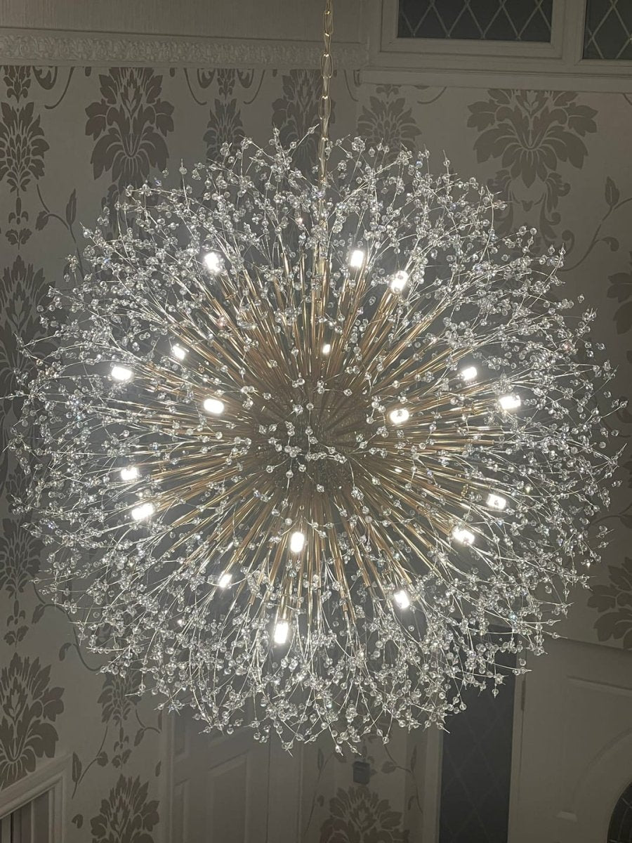 Large 20-Light Sputnik Chandelier
