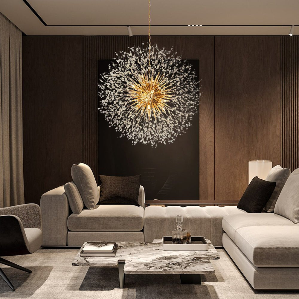 Large 20-Light Sputnik Chandelier