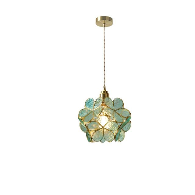 Flower Glass Pendant Light