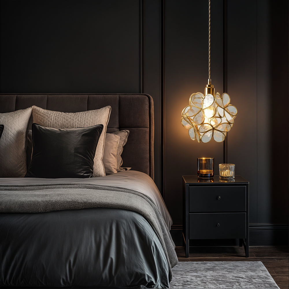 Flower Glass Pendant Light