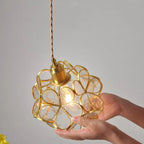 Flower Glass Pendant Light
