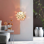 Flower Glass Pendant Light