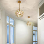 Flower Glass Pendant Light
