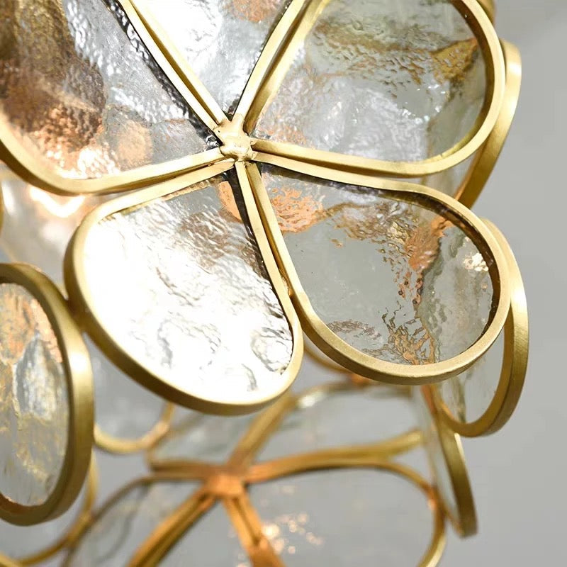 Flower Glass Pendant Light