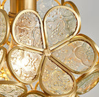 Flower Glass Pendant Light