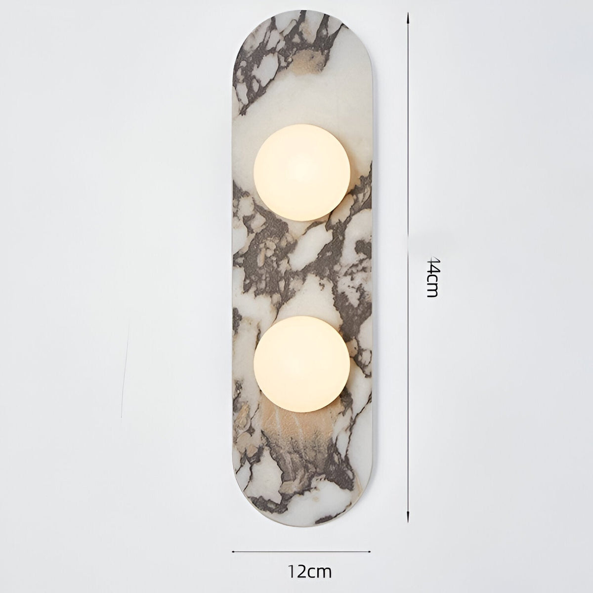French Marble Wall Light