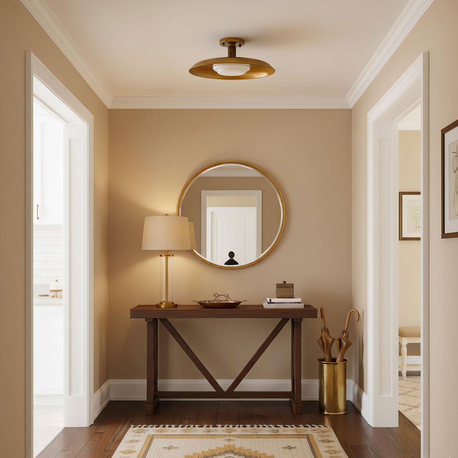 Draper Ceiling Light